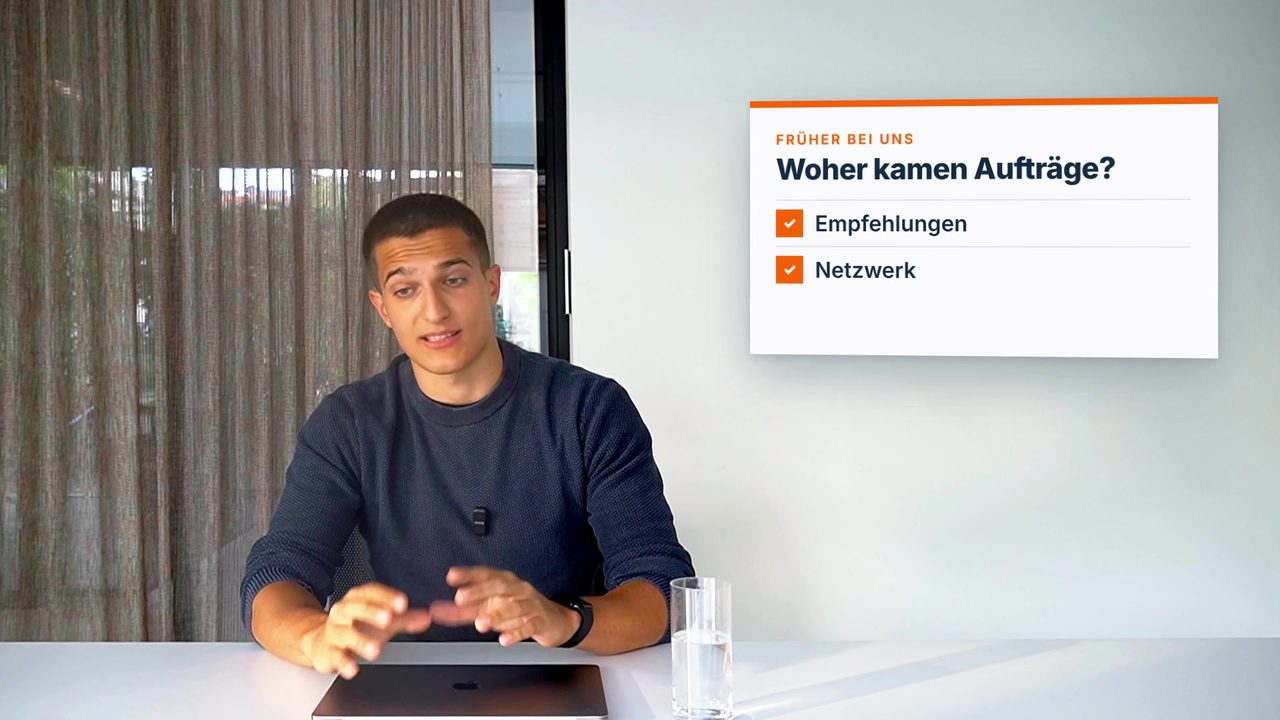 Tom Gräfrath erklärt im Gründervideo, wie LinkedIn zum planbaren Neukundenkanal wird